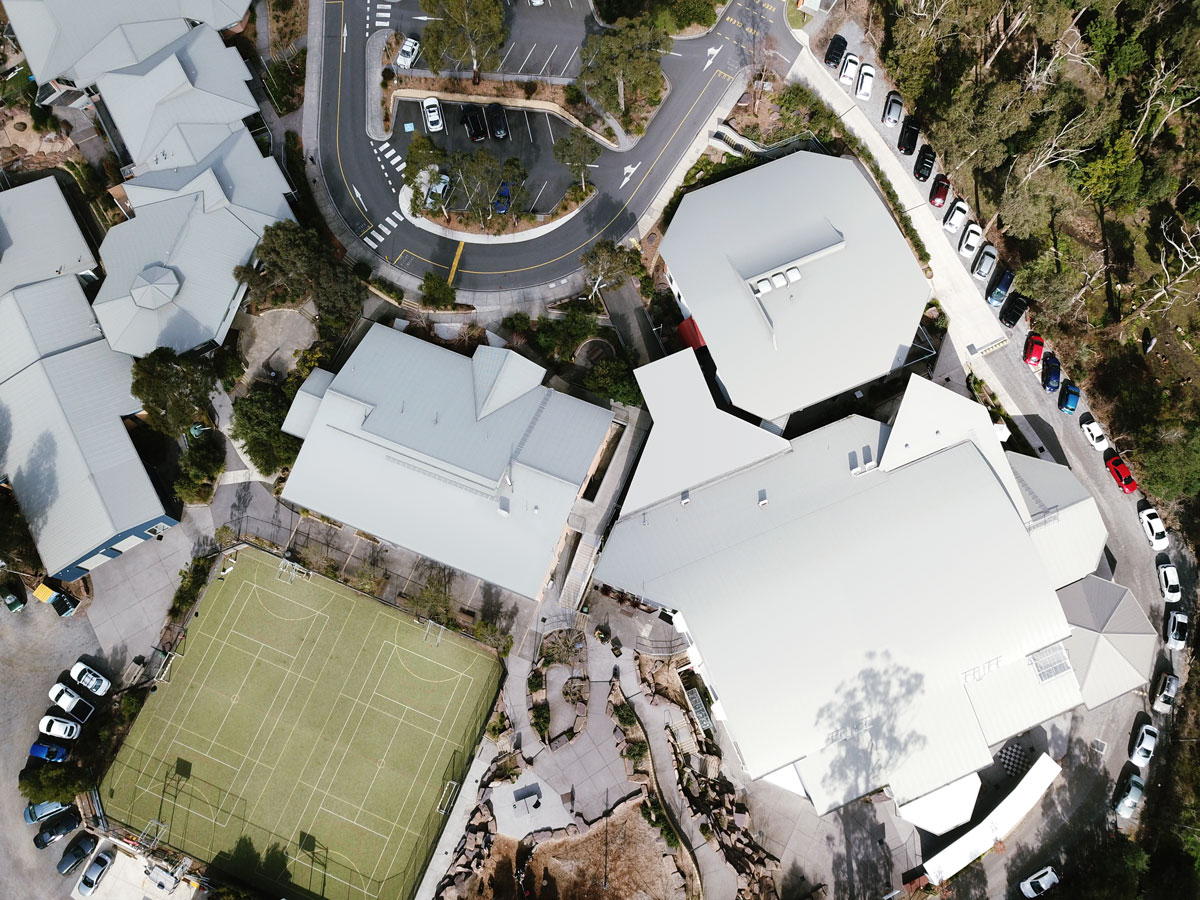 Belgrave Heights Christian School before installation