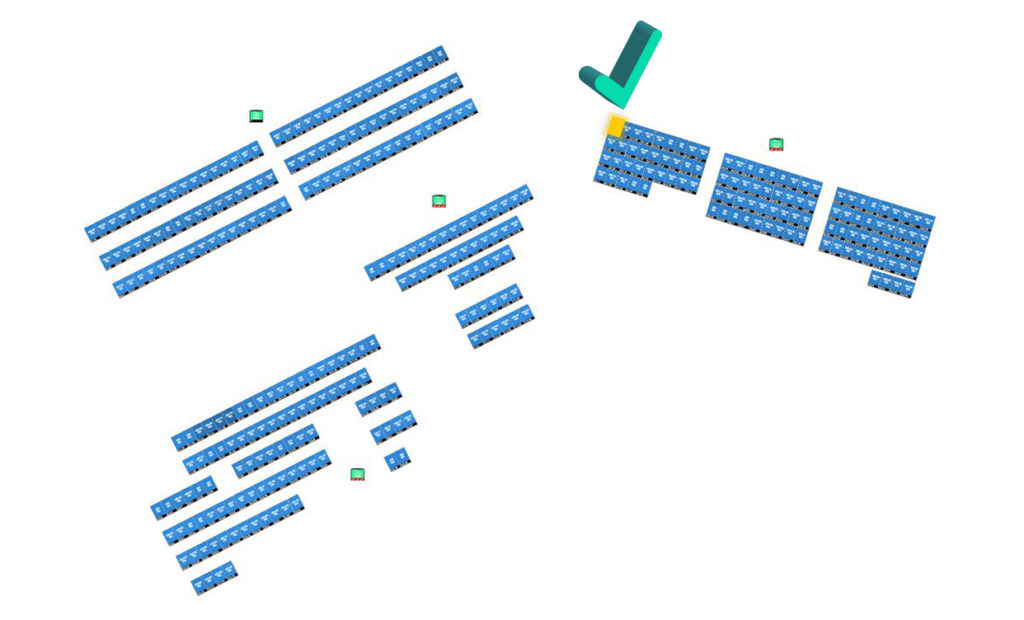 Solar panel array