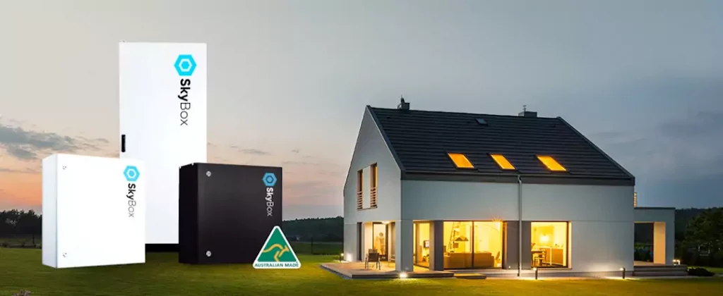 Range of SkyBox with house